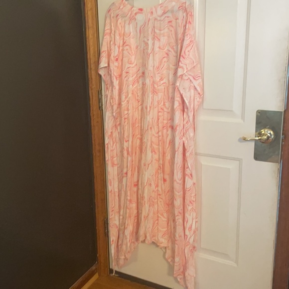 Buddy Love MAMIE CAFTAN MAXI DRESS - PEACHES - Picture 7 of 9